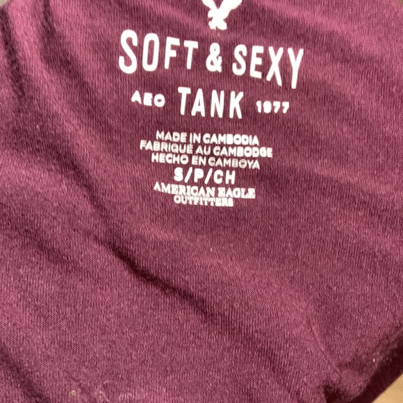 Deep purple tank top - Picture 3 of 3